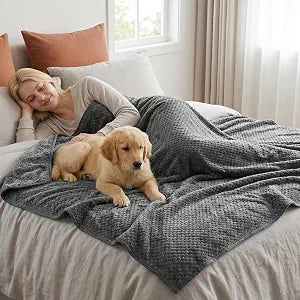 Catalonia Waterproof Dog Blanket, Reversible Leakproof Furniture Protector