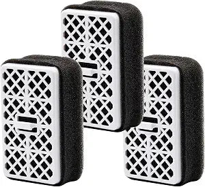 3 Pack THU6474 Washlet Deodorizer Air Filter Compatible with TOTO Washlet - Replacement for THU6474-01/THU6072, Fits S550E S500E C2 C5 SW3054 SW3056 Bathroom Toilet Carbon Air Filter Carbon