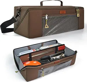 Grill Tool Storage Bag 22Inch Utensil Organizer for Outdoor Cooking 
