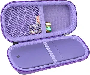 BOVKE Carrying Case for Microsoft Bluetooth Surface Arc Mouse, Violet