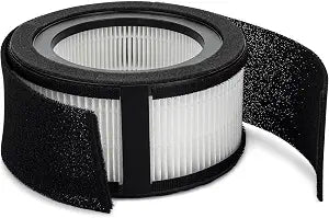 Crane Genuine Air Purifier Replacement Filter For Model EE-5067, HS-1944 HEPA Air Filter Replacement, Pack Of 1, 3-Stage Filtration For Better Indoor Air Quality