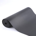 Shelf Liner Non-Slip 10 Inch Wide X 20 Ft Kitchen Cabinet Drawer Liners Waterproof & Oil-Proof Drawer Liners for Cupboard Pantry Non Adhesive Refrigerator Shelf Liner Strong Grip Cabinet Mat (Black)