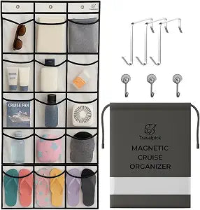 Cruise Ship Magnetic Door Organizer - Cruise Essentials 2026