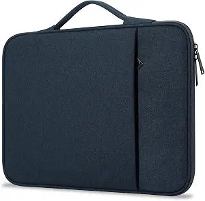 ProElife 13 Inch Laptop Sleeve for MacBook Neo, Retractable Handle, Navy