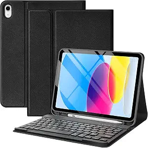 COO Keyboard Case for iPad A16 11th/10th Gen, Detachable Bluetooth Keyboard