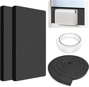 Window Air Conditioner Insulated Foam Side Panels Block Hot/Cold Air