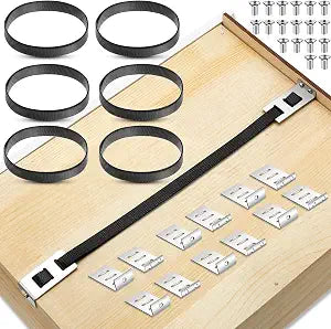 Dunzy 6 Set Drawer Repair Kit, Drawer Support Brackets