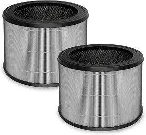 2-Pack A230 A231 Replacement Filter Size O, 3-in-1 Activated Carbon Filter