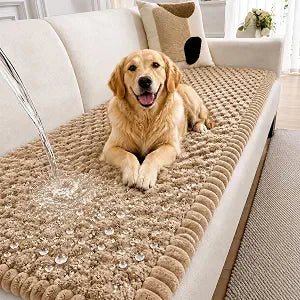 Couch Cover for Dogs with Non-Slip Sticks, Washable Sofa Protector for Pets