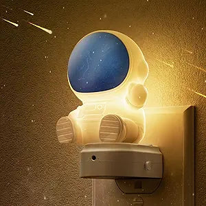 L LOHAS LED Night Light for Kids, 3D Space Night Light Plug in