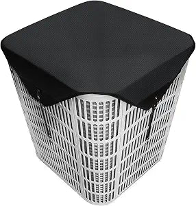 Central Air Conditioner Cover, Breathable Heavy Duty Mesh AC Covers for Outside, Universal Top Protector Prevent Rust Debris Leaves for HVAC Condenser Heat Pump (36 * 36 in)