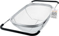 U.S. Kitchen Supply Stainless Steel Colander Strainer - 6-Quart Collapsible