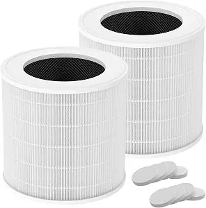 A2005 HEPA Replacement Filter,Compatible With A2005 Purifier Covers Upto 549 Ft, H13 HEPA and Activated carbon Filter, 2 Pack