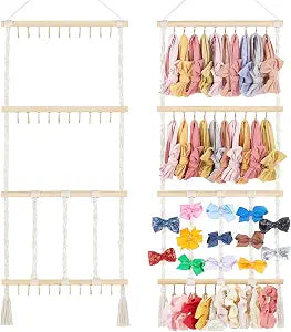 Dahey Hair Bow Organizer for girls Baby Bow Holder Headband Holder for Wall