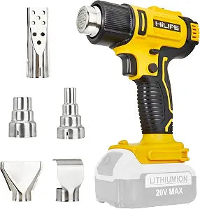 Cordless Heat Gun Hot Air Gun for DeWALT 20v Battery(No Battery)