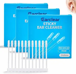 Sticky Ear Cleaner Removal Tool Reusable Ear Cleaner for Adults