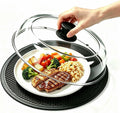 Glass Microwave Splatter Cover, BPA-Free Dishwasher Safe