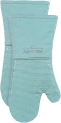 All-Clad Professional Non-Slip Silicone Oven Mitt, Heat Resistant 500F,2pc