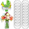 Patelai 18 Pcs Mason Jar Frog Lid Insert Metal Grid Regular Mouth