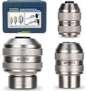 Adjustable Tap Socket Set for Ratchet Wrench 1/4" 3/8" 1/2" Drive