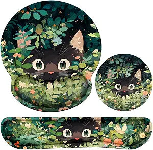 Ergonomic Keyboard Wrist Rest, Mouse Pad with Wrist Rest Anime