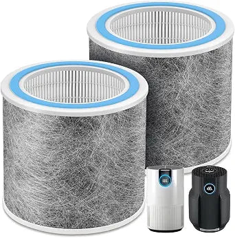 2 Pack HP102 Replacement Filter for Shark HP102/HP132/HP152 Air Purifier