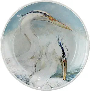 Certified International Shorebirds Serving Bowl, 144 oz, Multicolored, 13" Dia x 3"