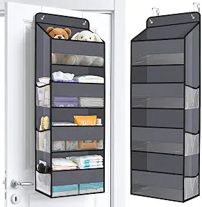 Over The Door Organizer Storage behind Door Hanging Organizer for Nursery