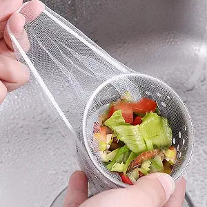200 PCS Kitchen Disposable Sink Strainer Mesh Bag