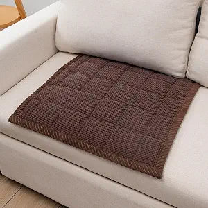 Pet Couch Covers,Couch Cover for Dogs Washable,Anti Slip Dog Sofa Covers Couch Protector Sofa Mat,Seat Cover,Dog Mat,Pet Pad for Furniture 1 Piece (Brown, 21''x21''/Square)