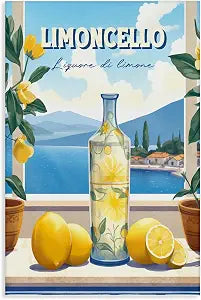 Stupell Industries Limoncello Coastal Fruit, 20 x 30 Inch Canvas Wall Art