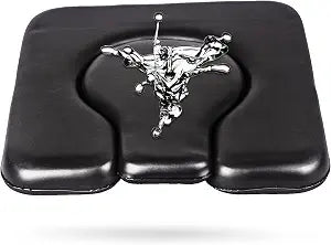 MINIVON PU Commode Chair Cushion Universal Fit, Thick Sponge Padded Soft Pad for Bedside Commode Seat Toilet Chair, Waterproof Cover Shower Seat Wheelchair, U Shape C Shape for Elderly