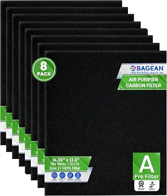 Bagean Carbon Pre Filter A 115115 Compatible with Winix Air Purifier Filter