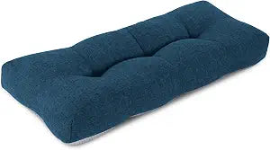 Bench Cushion for Indoor Furniture 36"x14"x4" Navy 1 Pack