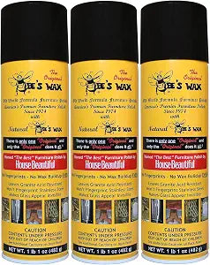 The Original Bee's Wax Old World Formula Furniture Polish - 3 Pack