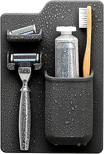TOOLETRIES The Harvey Toothbrush & Razor Holder - Charcoal