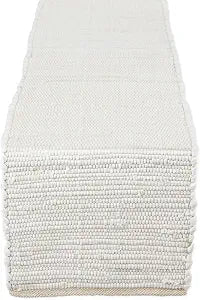 DII Handmade Chindi Tabletop, Table Runner, 14x72, Natural