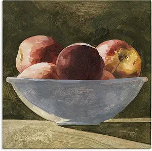 Stupell Industries Shadowed Apples Still Life, 24 x 24 Inch Canvas Wall Art