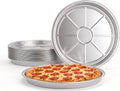 15-Pack 12-Inch Disposable Pizza Pans, Aluminum Baking Trays
