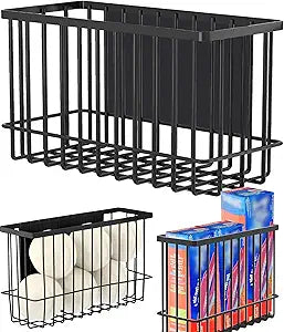 Magnetic Shelf Fridge Basket Bin for Whiteboard Washer Dryer Locker Cabinet