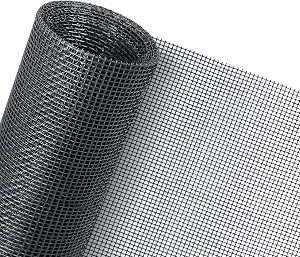 Senneny 39" x 106" Adjustable Window Screens, DIY Custom Fiberglass Screen Mesh, Window Screen Replacement for Windows Doors and Patio Screens, Premium Pet Screen (Gray, 39" x 106")