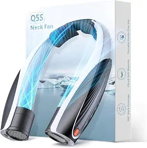 Portable Neck Fan, Max 20H, 6000mAh Personal Fan