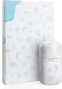 Pack and Play Mattress 38x26'' Breathable Soft Plush Memory Foam for Baby Toddler Travel Includes Removable Washable Cover Fits Play Pen Playard Pack n Play Mattress Topper Pad