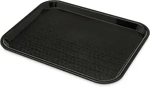 Carlisle Cafe Tray, Fast Food Restaurant Tray, 10 x 14, 1 Ct, Black