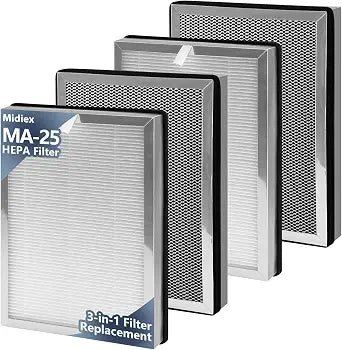 4-Pack MA-25 Replacement Filter