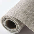Beige Linen Shelf Liner Kitchen Cabinet Drawer Liner 15.7INx10FT