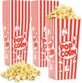 Homrelaxy 120 Pcs Popcorn Boxes Bulk, 7.9" Tall and 3.6" Square for Party