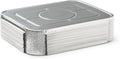 (35 Pack) Premium Lids for Chafing Pans 9" x 13" Half Deep Pans l Top Choice Disposable Heavy Duty Aluminum Foil Tin Pan Lid Perfect for Roasting Potluck Catering Party BBQ Baking Cakes Pie