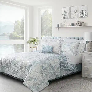 S & Co. Quilt 2PC Set T Transitions Dream Blue