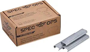 Spec Ops Tools Hog Rings for Wire Fence, Construction, Mesh Netting & Upholstery, Galvanized 16 Gauge, 2,500 Fasteners, 11/16", Divergent Point